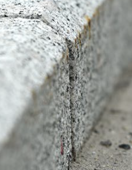 Faskantsten G341 Lys grå 12x28-30xlbm