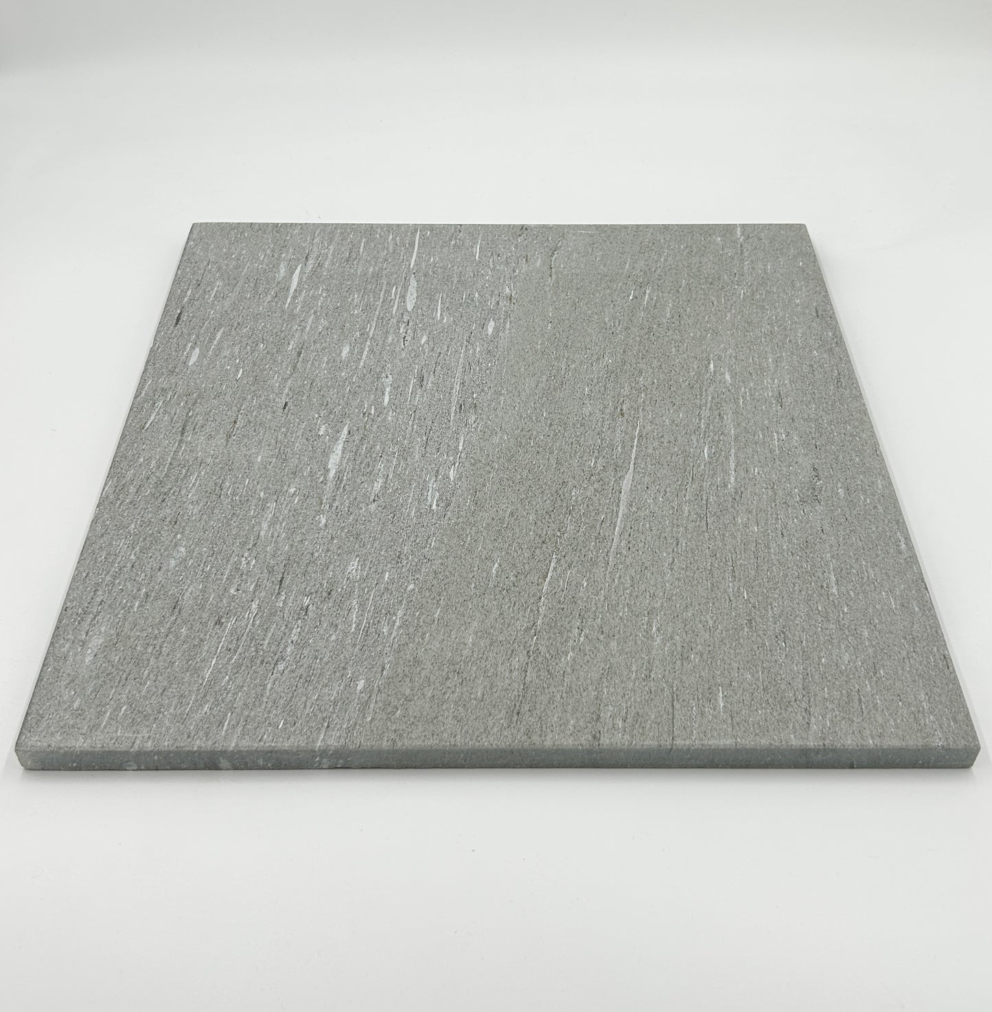 Flise Thunder Grey semi-slebet 400xfldx15 mm m. fasede kanter