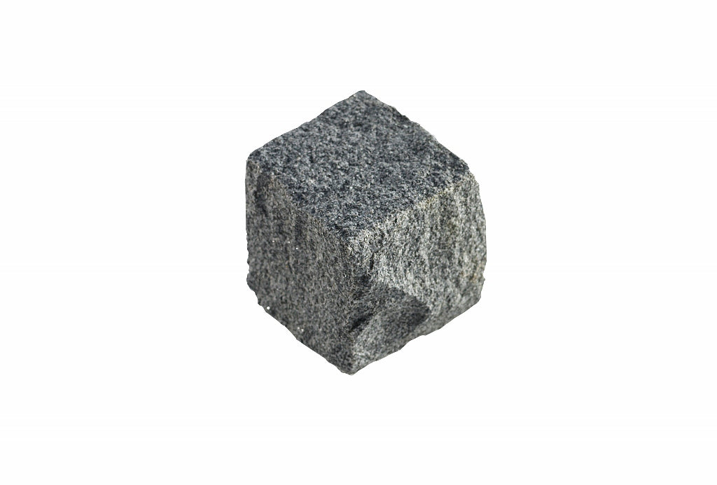 Mosaiksten G654 (håndhugget) Mørk grå 6x6x4/6 cm