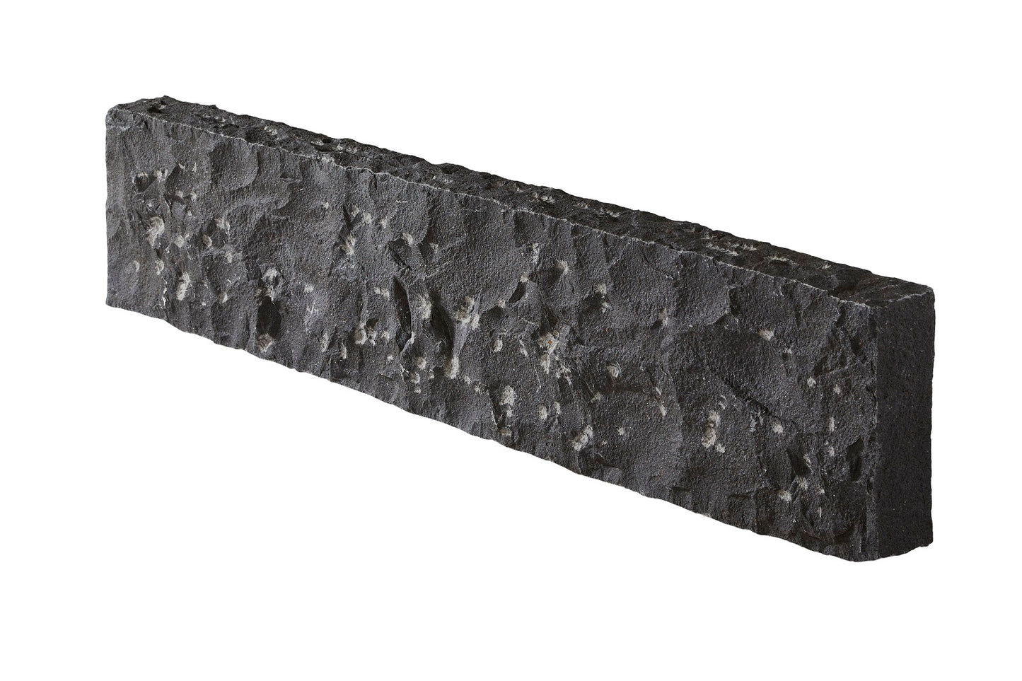 Parkkantsten Sort Basalt 7x20x100 cm