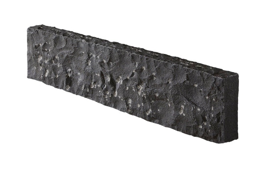Parkkantsten Sort Basalt 7x20x100 cm